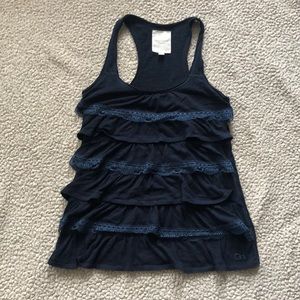 Gilly Hicks ruffled tank top